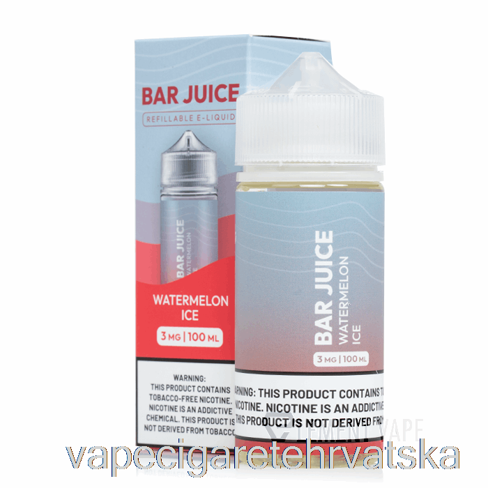 Vape Hrvatska Led Od Lubenice - Bar Sok - 100ml 6mg